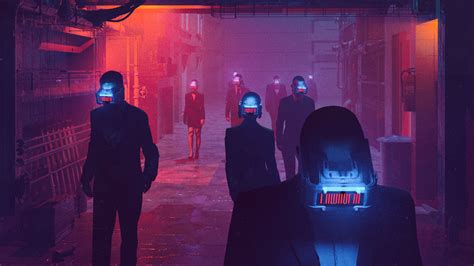 2560x1440 Neon City Cyberpunks 1440p Resolution Wallpaper