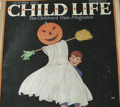 1926 Child Life Magazine Halloween Images Vintage Halloween Vintage