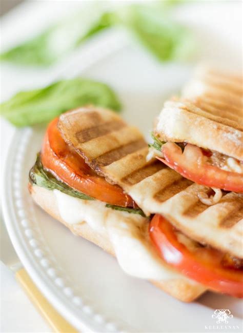 Olerta vegan and vegetarian recipes. An Easy Weeknight Dinner Idea: Caprese Panini Recipe // # ...