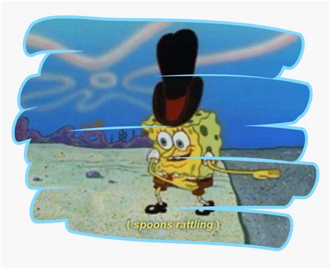 Spongebob With Cowboy Hat Hd Png Download Kindpng