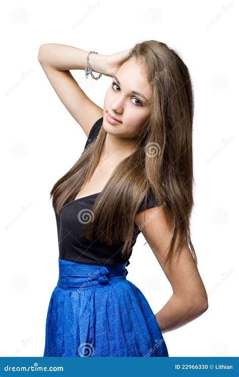 Beautiful Slender Brunette Stock Image Image Hot Sex Picture