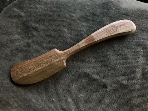Spatula Butter Knife Spreader Jam Spreader Wooden Knife Hand Carved