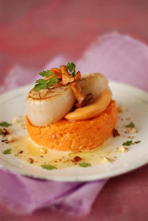 Recette noix de coquille saint - jacques label rouge à la plancha pulpe