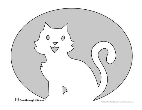 31 Free Pumpkin Carving Stencils Of Cats For A Purrfect