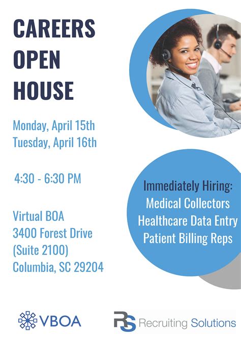 Open House Career Fair - Virtual BOA