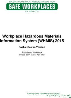 Workplace Hazardous Materials Information System WHMIS 2015