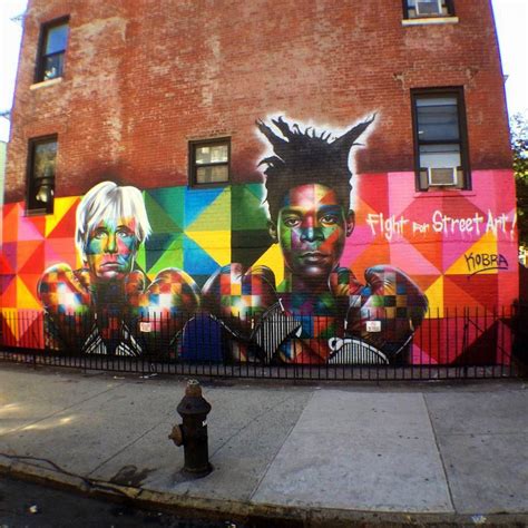 Other pieces about street art in new york like, new york city never sleeps … because it's making street art and this one, the as one might expect from such a cosmopolitan city, street art in new york city is pretty darn epic. Kobra paints "Fight For Street Art" in New York City, USA ...