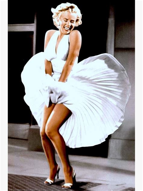 MARILYN MONROE Scene Of Her Skirt Blowing Up Print Photographic Print By Posterbobs Marilyn