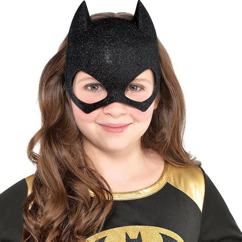 Child Glitter Batgirl Mask Batman Batgirl Mask Mask Batgirl Costume