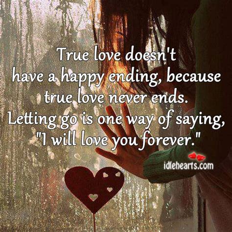 Quotes True Love Never Ends Quotesgram