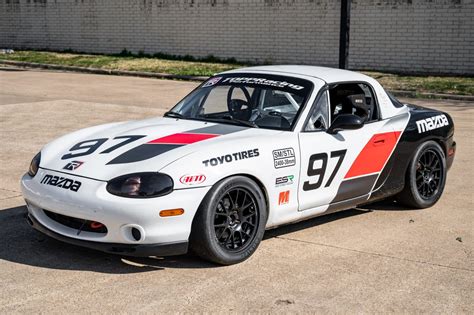 1999 Mazda Mx 5 Miata Race Car For Sale On Bat Auctions Sold For