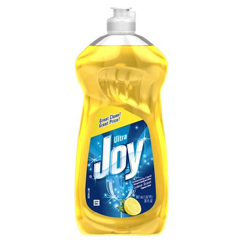 Joy Ultra Dishwashing Liquid Dish Soap Lemon 30 Fluid Ounce Walmart