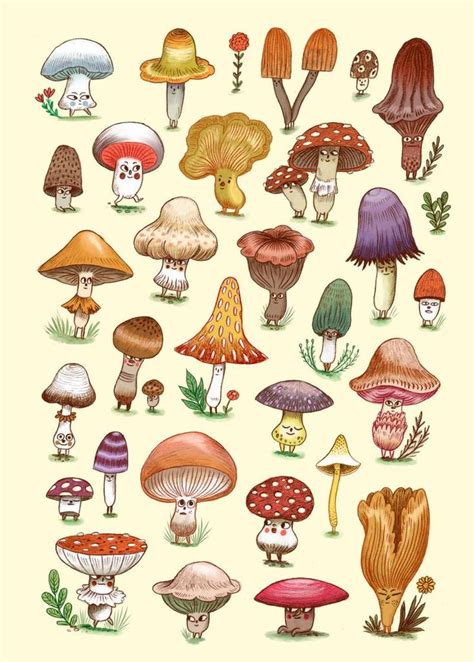 Mushroom Printable