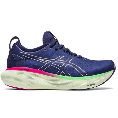 Asics Gel Nimbus 25 Chaussures Pour Femme 1012B356 400 Bleu Bleu