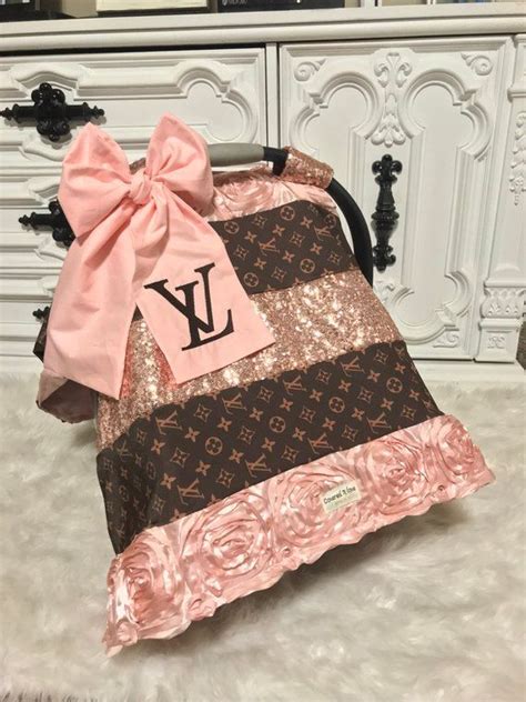 In our study involving 400+ moms currently using convertible car seats, the #1 complaint. LV inspried custom car seat canopy , car seat cover , LV ...