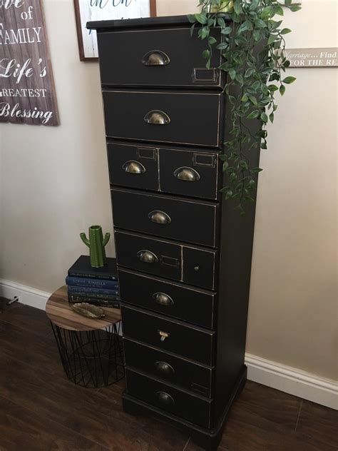 We did not find results for: Tall black chest of drawers narrow industrial in B78 ...