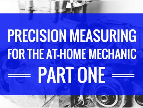 Precision Measuring For The At Home Mechanic Part 1 Moto Mind