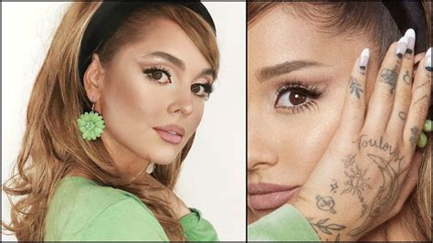 Ariana Grande Positions Makeup Tutorial 60s Makeup Jackie Wyers