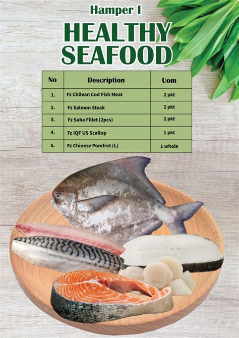 Healthy Seafood Seafood Hamper
