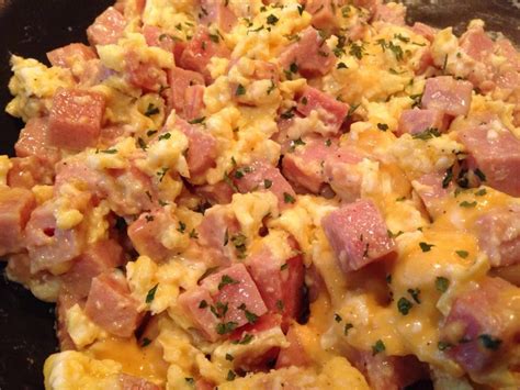 Cheesy Spam And Eggs My Recipe Magic