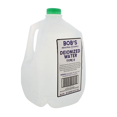 Bisupply Deionized Water 1 Gallon Deionized Water Deionized Water