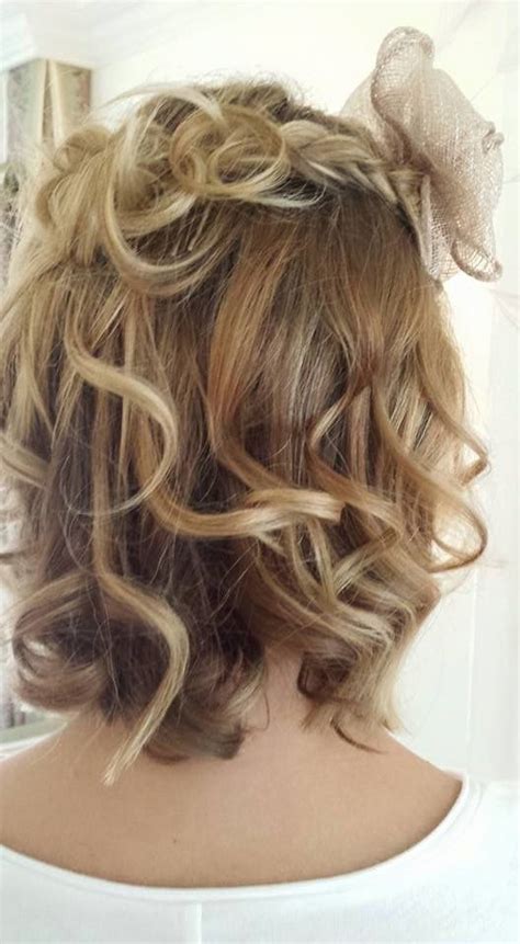 Long Hair Wedding Guest Hairstyles With Fascinator