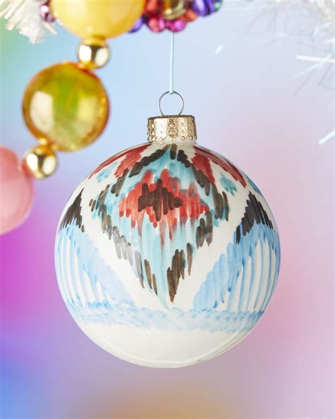Hand Painted Christmas Ornament Neiman Marcus
