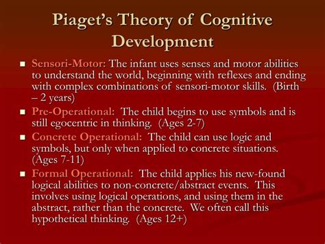 Pin By Svennie Oh On Jean Piaget Cognitive Development Jean Piaget