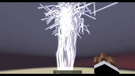 Minecraft Extreme Thunderstorm 60 Fps Youtube
