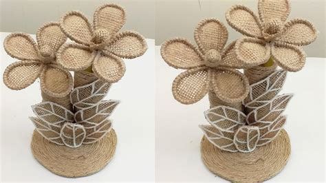 Diy Jute Handmade Craft Ideas Showpiece Making With Jute Rope Diy