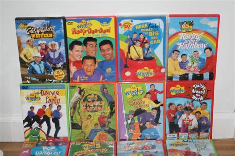 Huge Lot Of The Wiggles Dvds 16 Movies 1823654110