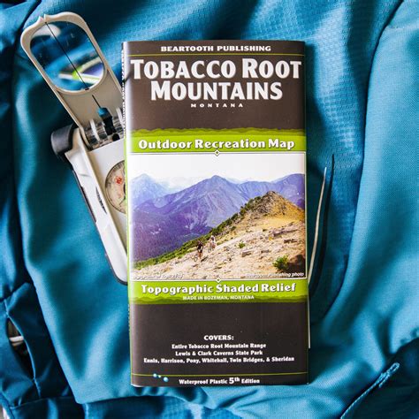 Tobacco Root Mountains Trail Map Backyard Montana