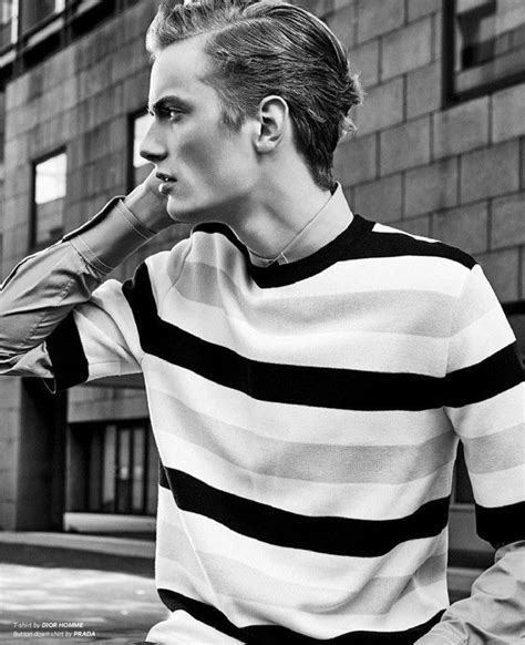 Dirk Van Der Graaf For Essential Homme By Adriano Russo Van Der Graaf