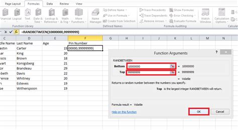Process To Generate Random Pin Number In Excel The Easiest Process To