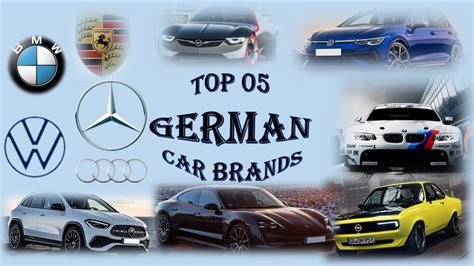 German Cars Top 5 German Car Brands Bmw Benz Audi Porsche