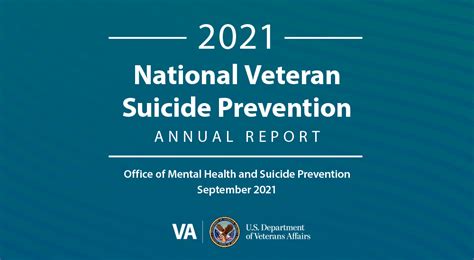 2021 National Veteran Suicide Prevention Annual Report Shows Decrease