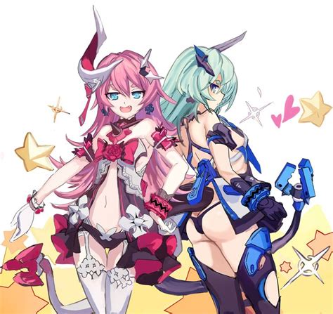 Rozaliya And Liliya 🌊⚡🌊 Honkai Impact 3rd 😏😍🤭 Follow Me For More Great Images Anime Images