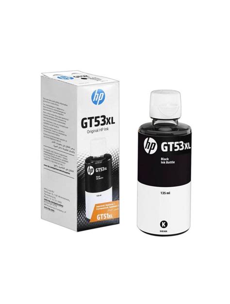 Hp Gt53 135ml Black Original Ink Bottle Compuserve