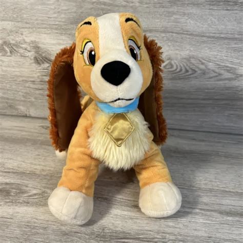 Disney Store Lady From Lady And The Tramp Plush Stuffed Animal Toy 12