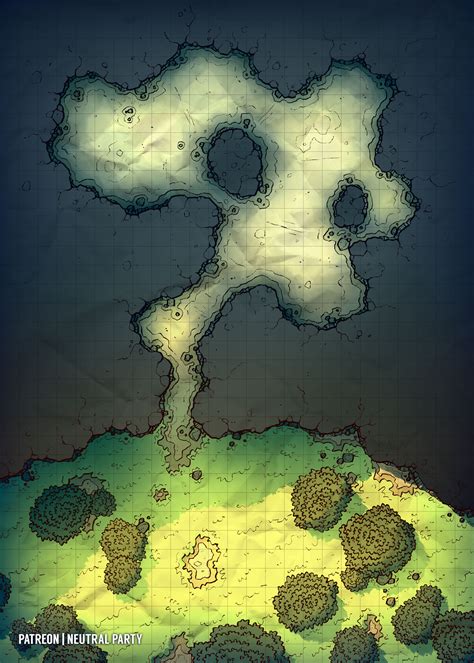 Oc Art Small Cave Battlemap Rdnd