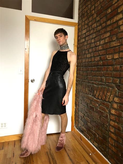 What To Wear To Your Queer New Year S Eve Party Qwear Fashion Men Wearing Dresses Queer