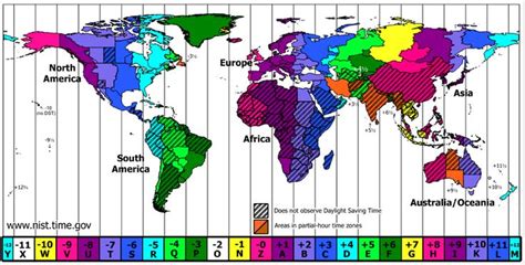 Multiply Timezone Around The Earth Time Zone Map Time Zone Clocks