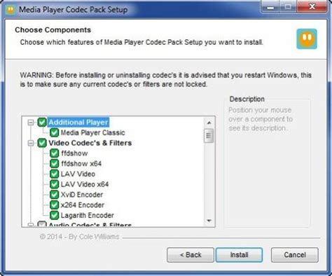 Media Player Codec Pack Indir Windows Codec Paketi