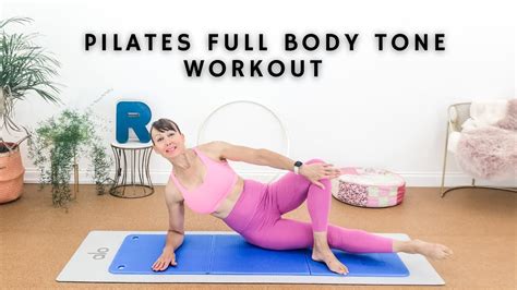 Pilates Full Body Tone Routine 30 Minute At Home Workout No