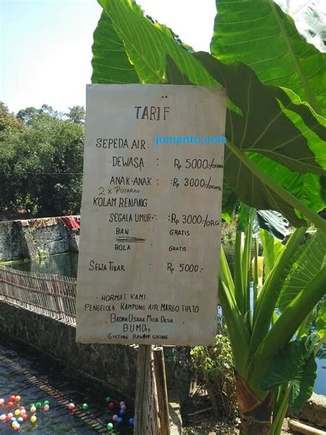 Untuk informasi harga tiket masuk dan review. Lokasi, Wahana, Harga Tiket Masuk Dam Margo Tirto Gisting ...