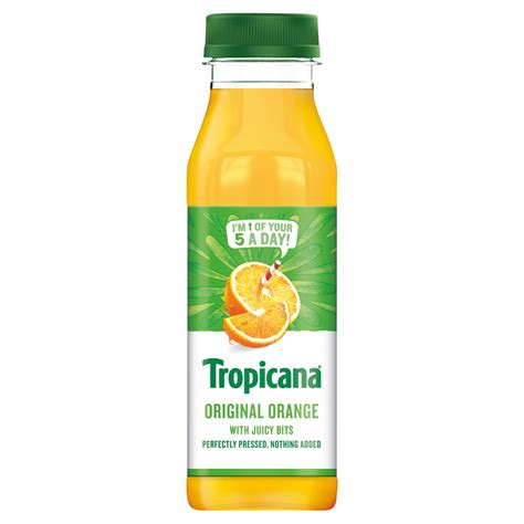 Tropicana Original Orange Juice With Bits 300 Ml Storefront En