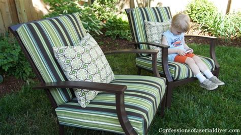 Some are no sew and other. Sew Easy Outdoor Cushion Covers {Oldie, but Goodie ...