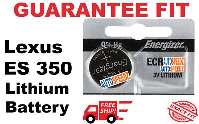 2007-2012 lexus es 350 key fob battery replacement remote keyless entry