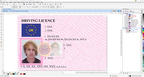 Uk Driving Licence Template Free Download Printable Templates