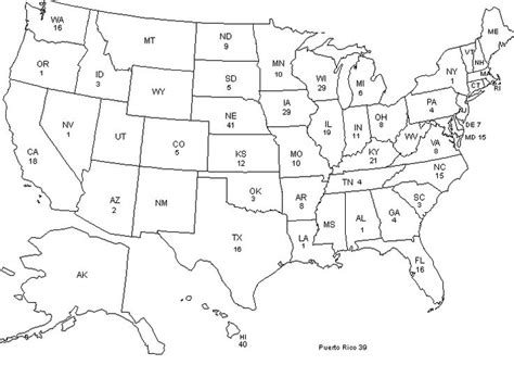 Fifth Grade Coloring Sheet To Help With States And Capitals Us Map